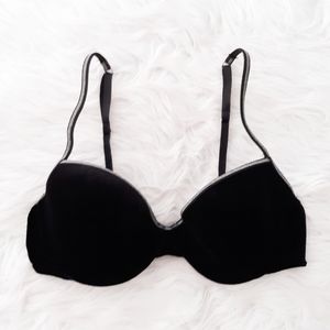 VS Velvet Lined Demi Bra 34C